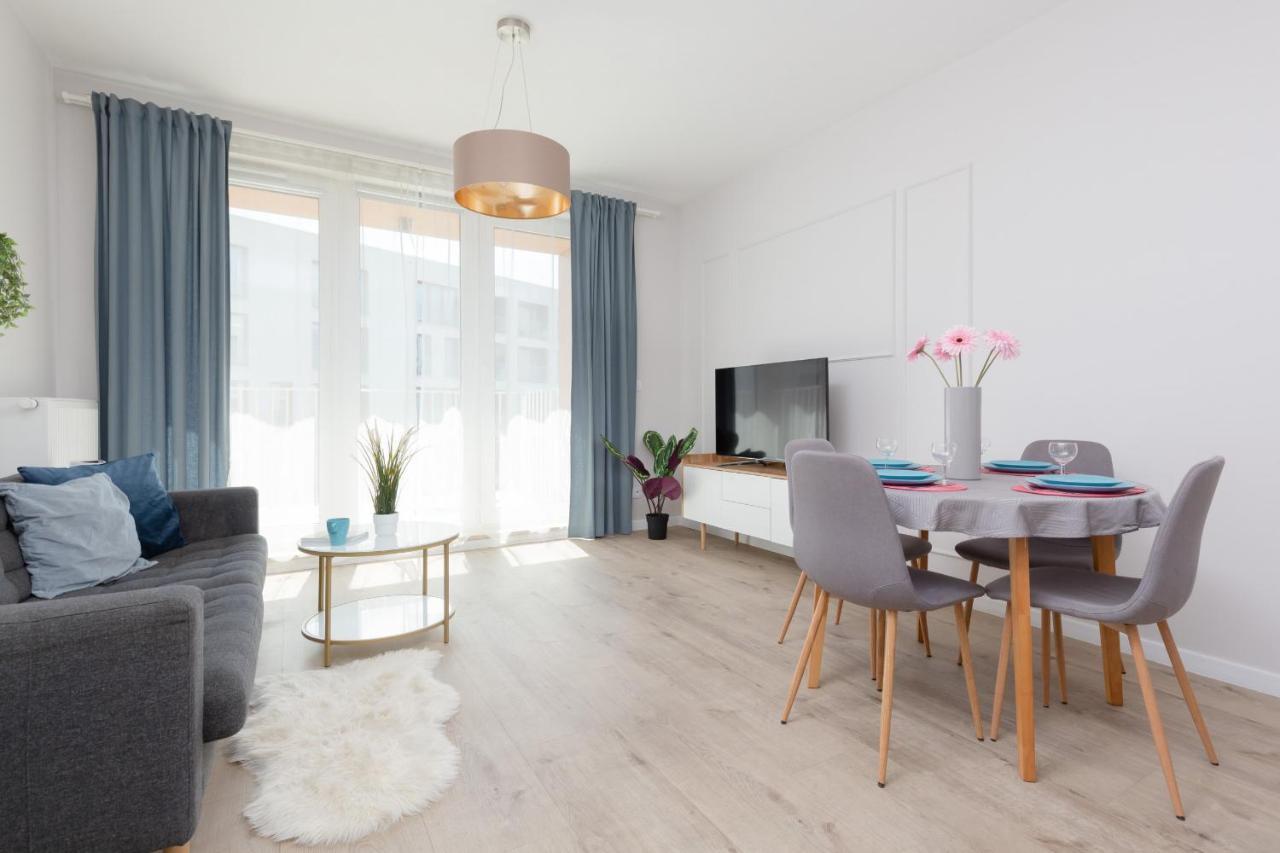 Modern Apartment With Balcony Warsaw Mokotow Aignera By Noclegi Renters Kültér fotó