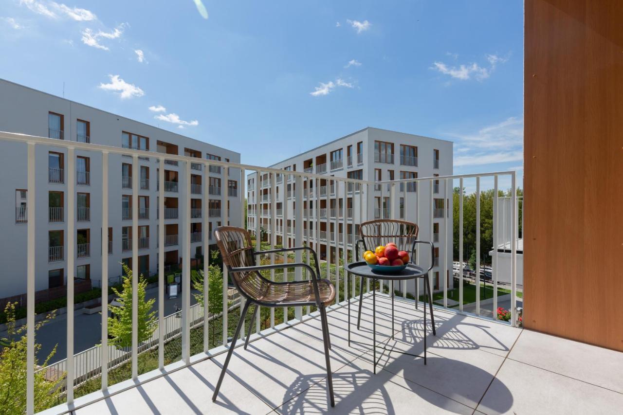 Modern Apartment With Balcony Warsaw Mokotow Aignera By Noclegi Renters Kültér fotó