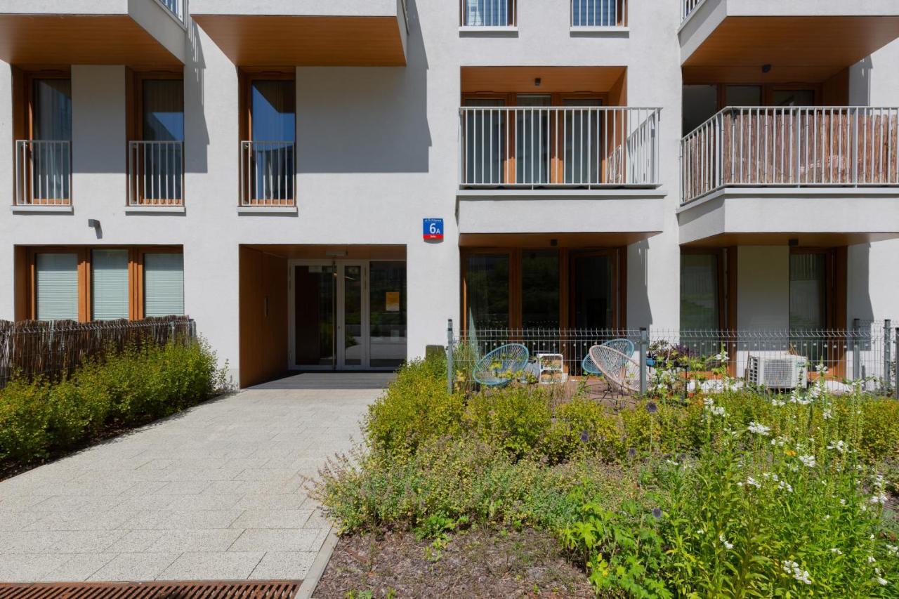 Modern Apartment With Balcony Warsaw Mokotow Aignera By Noclegi Renters Kültér fotó